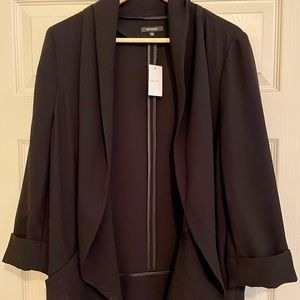 RW&Company - BNWT shawl-collared jacket, black, size M